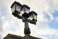Stret lamp post in Budapest, Hungary Royalty Free Stock Photo
