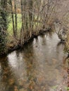 The river follows the Way of St. James. In Galicia Northwest Spain.