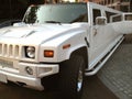 Stretch Hummer Limousine Royalty Free Stock Photo