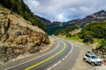 Stretch of National Route 3 Ruta Nacional 3 through Tierra del Fuego, Argentina