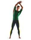 Stretching exercise Royalty Free Stock Photo