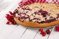 Streusel cake Royalty Free Stock Photo