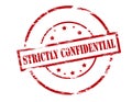 Strictly confidential Royalty Free Stock Photo