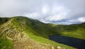 Striding Edge and Helvellyn Royalty Free Stock Photo