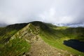 Striding Edge and Helvellyn Royalty Free Stock Photo