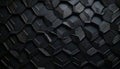 Abstract dark geometric background with hexagonal shapes and subtle lighting Royalty Free Stock Photo