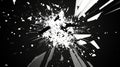 Explosive Abstract Fragmentation, Generative AI