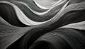 Striking Black and White Abstract Texture Geometric Patterns in Monochrome, Showcasing Intricate Linework and High Contrast Royalty Free Stock Photo