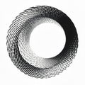 Abstract Black and White Circular Design for Backgrounds Royalty Free Stock Photo