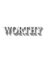 Worthy 3D Word Concept on White Royalty Free Stock Photo