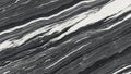Striking diagonal pattern of black and white marble with bold grey veining creating a dramatic natural stone texture Royalty Free Stock Photo