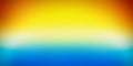A striking gradient image transitioning from intense yellow and orange at the top to soft light blue at the bottom. Perfect for