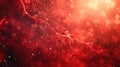Red Blur Human Nervous System Background Royalty Free Stock Photo