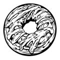 AI-Generated Donut Art Royalty Free Stock Photo