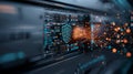 Enhancing Cybersecurity With Innovative Glowing Shield Concepts for Ultimate Data Protection on Computers