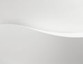 White Abstract Elegance, Minimalist Wallpaper, AI Generated Royalty Free Stock Photo