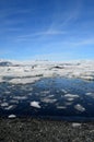 Striking Views Icey Landscape in Jokulsarlon Iceland