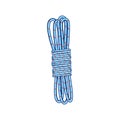 string cord rope cartoon vector illustration Royalty Free Stock Photo
