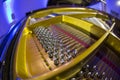 String inside the piano