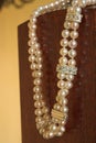 String of Pearls necklace Royalty Free Stock Photo