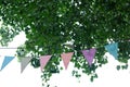 String Pennant Banner Flags Multi Color Parade Festival Carnival