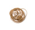 String Spiral Isolated Royalty Free Stock Photo