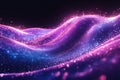 String theory : depiction of quantum strings, showcasing the subtle, dynamic interactions at heart of universe's
