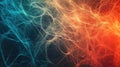 String theory : depiction of quantum strings, showcasing the subtle, dynamic interactions at heart of universe's