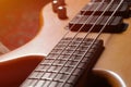 4-string vintage bass guitar