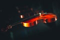 Stringed instruments for classical music Concept of classical and good music