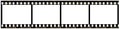 Strip of 35mm film Royalty Free Stock Photo