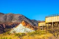 Strip Mining & Abandoned Structures In Bisbee, Arizona Royalty Free Stock Photo