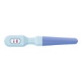 Strip pregnant test icon cartoon vector. Positive ovulation