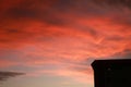 Orange Clouds over Condo