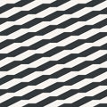 Stripe & a little bit zigzag seamless abstract pattern monochrome or two colors vector Royalty Free Stock Photo