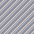 Stripe pattern basic in navy blue and yellow. Seamless herringbone classic lines vector for cotton or linen shirt, dress, skirt.