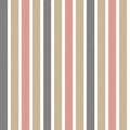 Stripe pattern in black, gold, red, white. Seamless textured vertical lines background vector graphic for shirt, blouse, shorts. Royalty Free Stock Photo