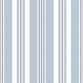 Stripe pattern in blue and white. Herringbone textured large wide stripes for shirt, dress, skirt, pyjamas, trousers, shorts. Royalty Free Stock Photo