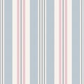 Stripe pattern in grey, pink, beige. Herringbone textured large wide stripes for pyjamas, trousers, blanket, poncho, throw, duvet. Royalty Free Stock Photo