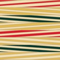 Stripe Pattern Inspired In Vintage Fashion Lines In Red Gold And Green