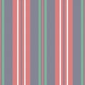 Stripe pattern in red, green, blue. Herringbone textured seamless stripes background for Christmas and New Year flannel shirt.