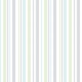 Stripe pattern seamless abstract multicolored design for spring summer in light grey, blue, green, white. Slim thin frequent lines Royalty Free Stock Photo