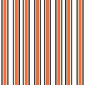 Stripe seamless pattern with orange,black and white vertical parallel stripes. Vector pattern stripe abstract background Royalty Free Stock Photo