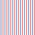 Stripe seamless pattern with red,blue and white vertical parallel stripe.Vector abstract background. Royalty Free Stock Photo