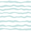 Stripe seamless pattern. Retro background with hand-drawn lines. Minimalistic Scandinavian style in pastel colors. Ideal Royalty Free Stock Photo
