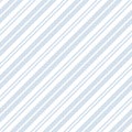 Stripe vector pattern with pixel texture in pale blue and white. Diagonal stripes background graphic for shirt, dress, skirt. Royalty Free Stock Photo