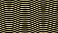 Striped background with distorted bend. Design. Bright background with stripes curves with visual illusion. Colored Royalty Free Stock Photo