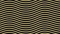 Striped background with distorted bend. Design. Bright background with stripes curves with visual illusion. Colored