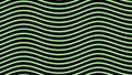 Striped background with distorted bend. Design. Bright background with stripes curves with visual illusion. Colored