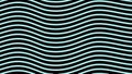 Striped background with distorted bend. Design. Bright background with stripes curves with visual illusion. Colored